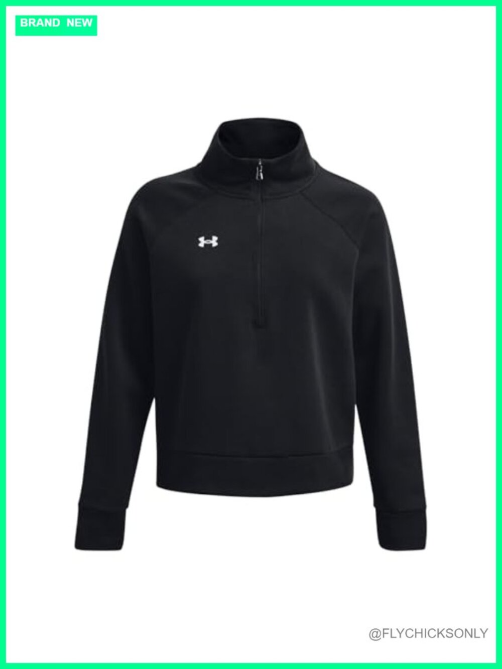 Women's Rival Fleece Half Zip Pullover Sweatshirt Long Sleeve Activewear